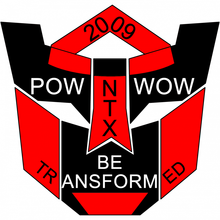 2009 NTX Pow Wow Staff Hat Pin