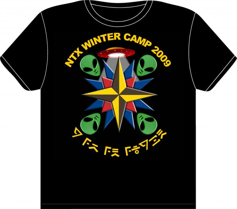 2009 Winter Camp T-shirt