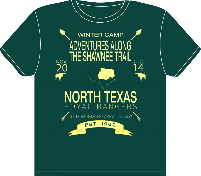 2014 Winter Camp T-shirt