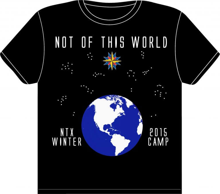 2015 Winter Camp T-shirt