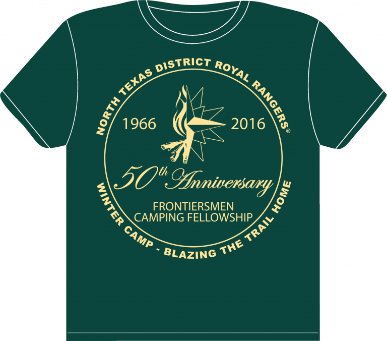 2016 Winter Camp T-shirt