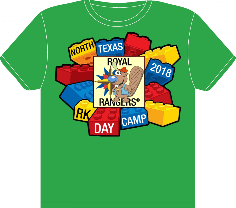 2018 RK Day Camp T-Shirt Placement – Kelly Green T-Shirt