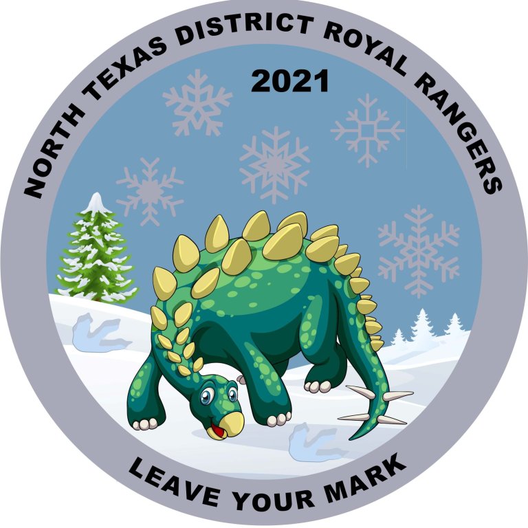 2021 Winter Camp Challenge Coin – Front 2021 Winter Camp Challenge Coin