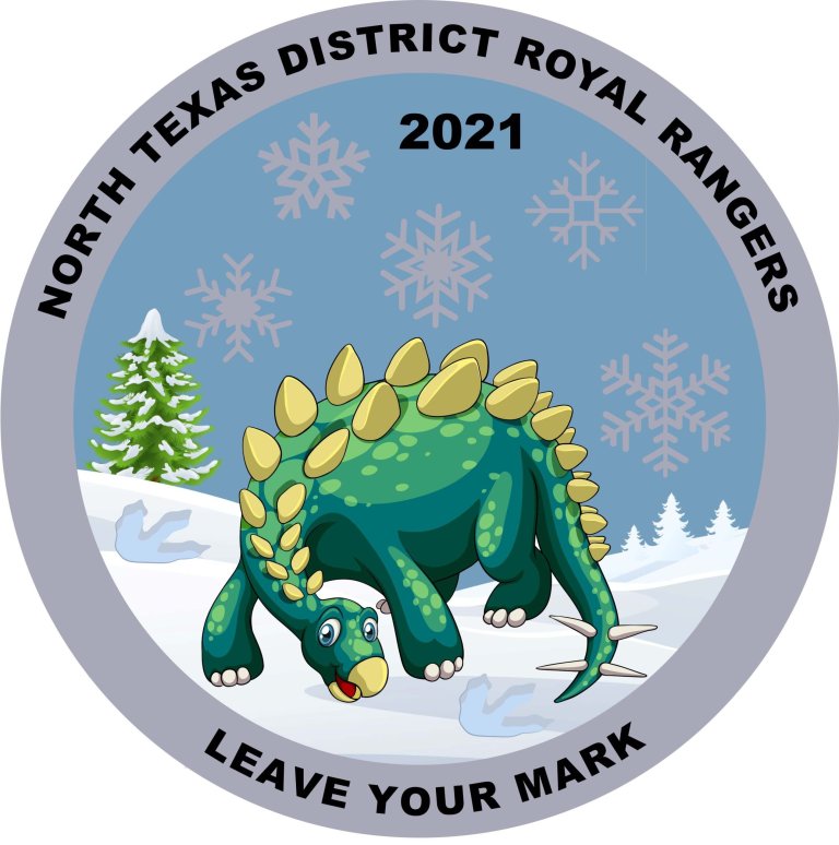 2021 Winter Camp Challenge Coin – Front 2021 Winter Camp Challenge Coin
